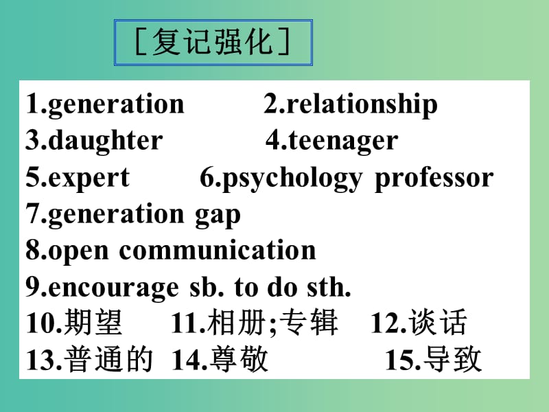 高中英语 2话题研读 2家庭朋友与周围的人课件.ppt_第3页