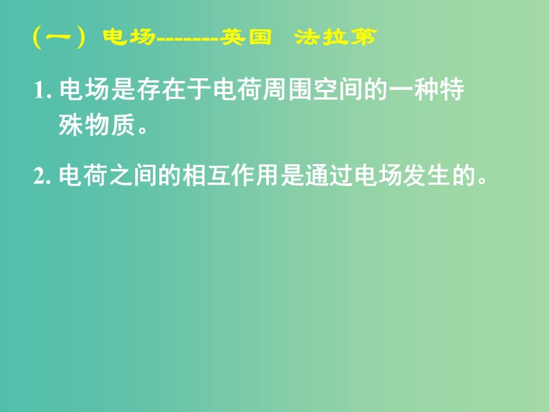 高中物理 第一章 第三节 电场强度课件 新人教版选修3-1.ppt_第3页