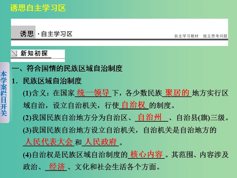 高中政治 3.7 我国的民族区域自治制度及宗教政策（第2课时）课件 新人教版必修2.ppt_第3页