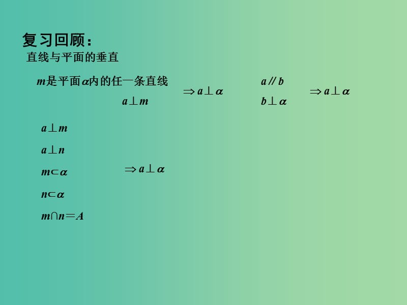 高中数学 1.2.3直线与平面的位置关系（3）课件 苏教版必修2.ppt_第2页