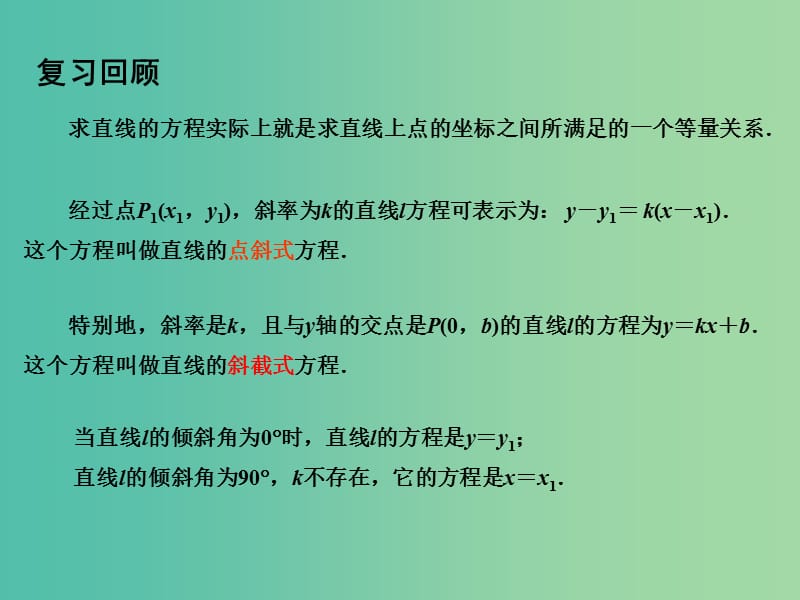 高中数学 2.1.2直线的方程（2）课件 苏教版必修2.ppt_第2页