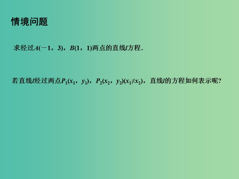 高中数学 2.1.2直线的方程（2）课件 苏教版必修2.ppt_第3页