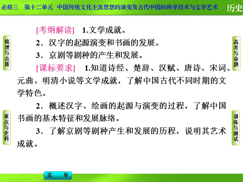 2014高考历史一轮复习必修三第十二单元第29讲.ppt_第2页