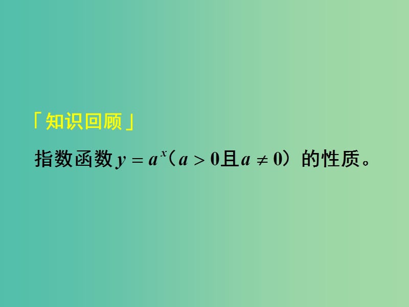 高中数学 2.1.2第4课时 指数函数及其性质 指数函数的综合问题课件 新人教A版必修1.ppt_第1页