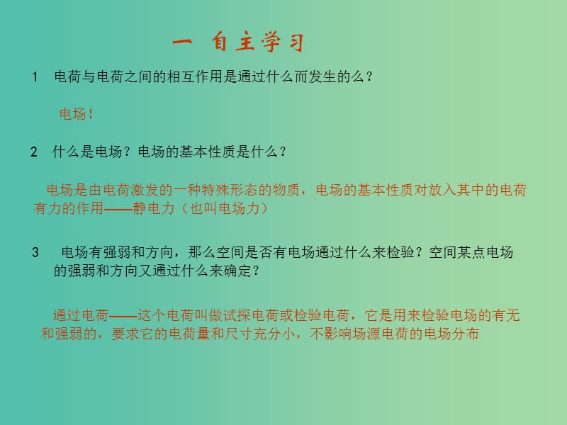 高中物理 第一章 3 电场强度课件 新人教版选修3-1.ppt_第3页