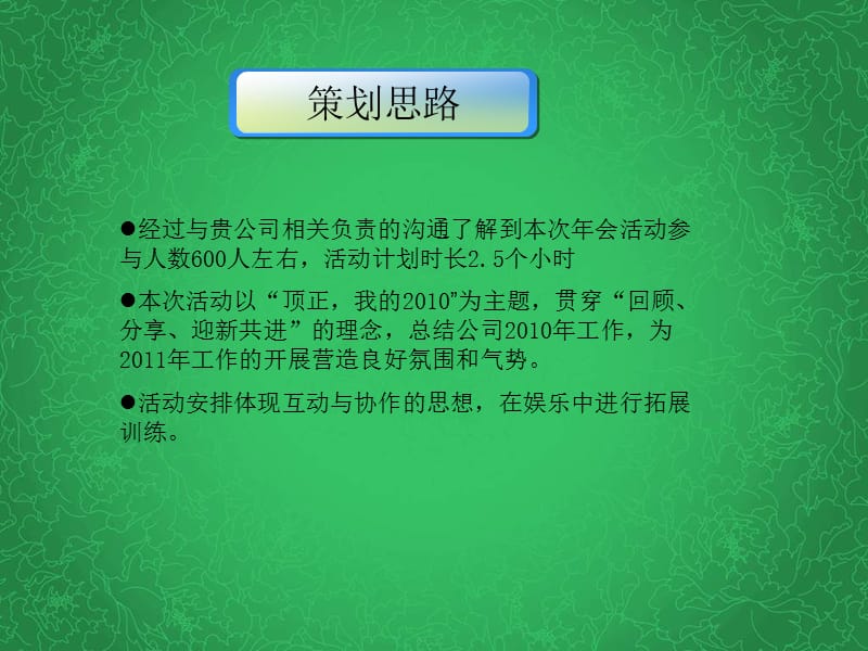 2011天津顶正集团年会策划方案.ppt_第3页