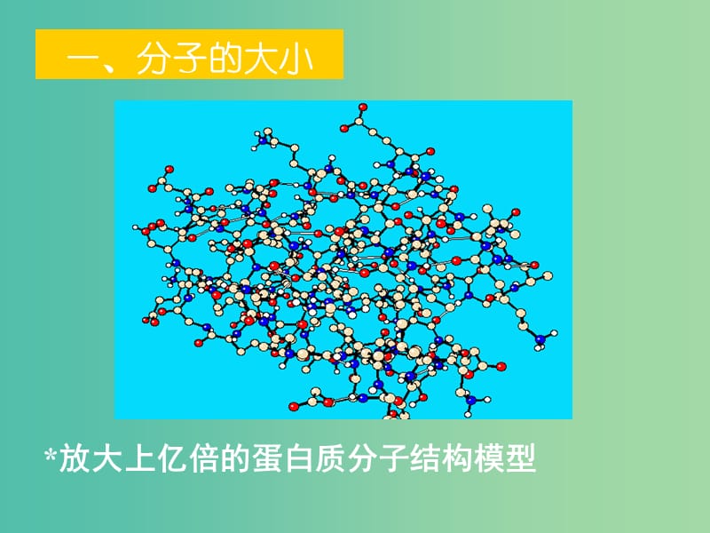 高中物理 第七章 第一节 物体是由大量分子组成的课件 新人教版选修3-3.ppt_第3页