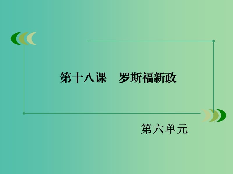 高中历史 第六单元 第18课 罗斯福新政课件 新人教版必修2.ppt_第3页