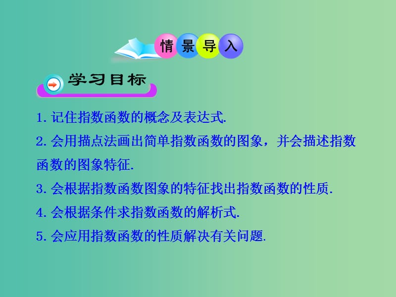 高中数学 2.1.2指数函数的图象及性质课件 新人教版必修1.ppt_第2页