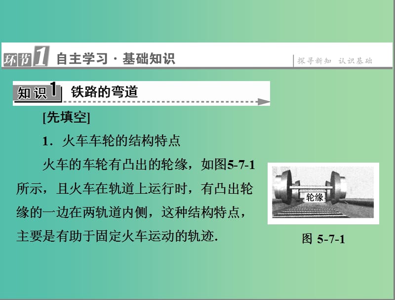 高中物理 第5章 曲线运动 7 生活中的圆周运动课件 新人教版必修2.ppt_第3页