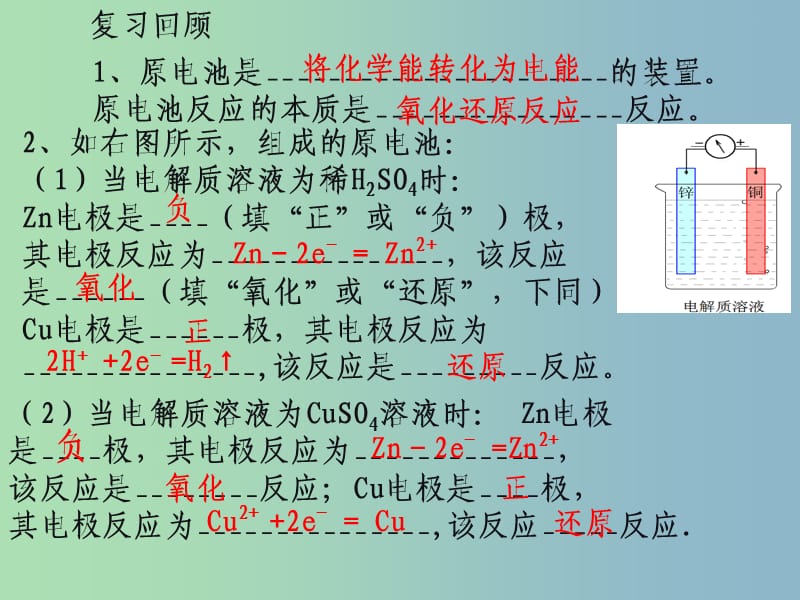 高中化学第四章电化学基础4.1原电池课件新人教版.ppt_第3页