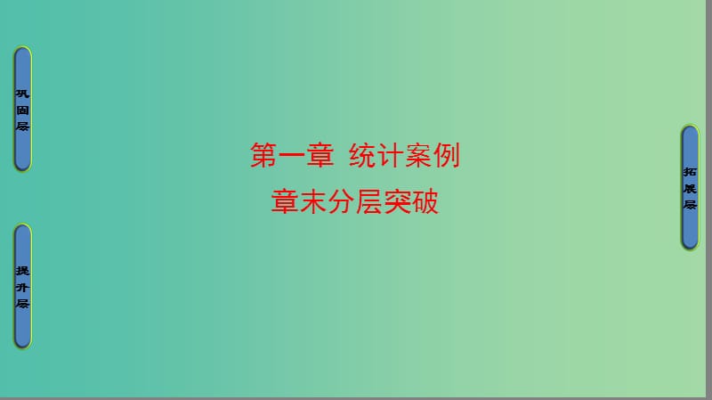 高中数学第一章统计案例章末分层突破课件北师大版.ppt_第1页