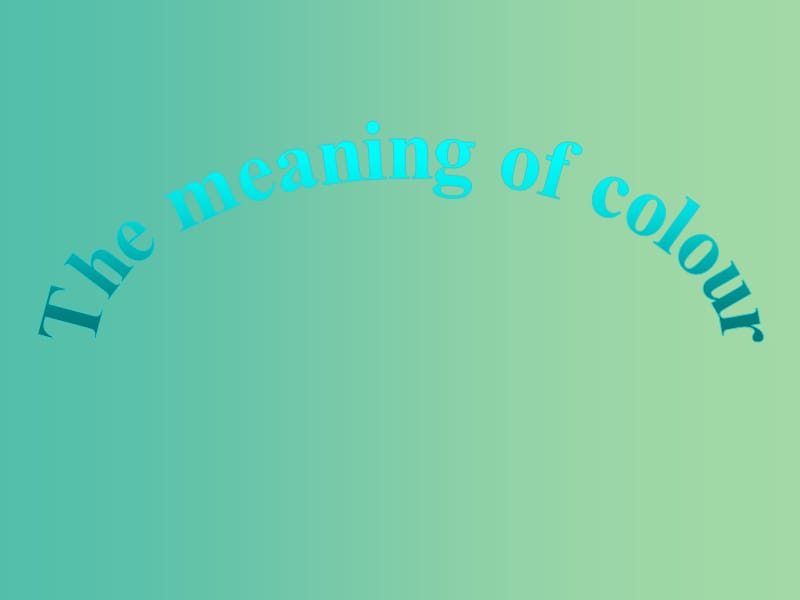 高中英语 Unit3 The meaning of colour Word power课件 牛津译林版选修9.ppt_第1页