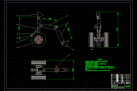 飛機起落架的結(jié)構(gòu)設(shè)計與仿真含CATIA三維及7張CAD圖