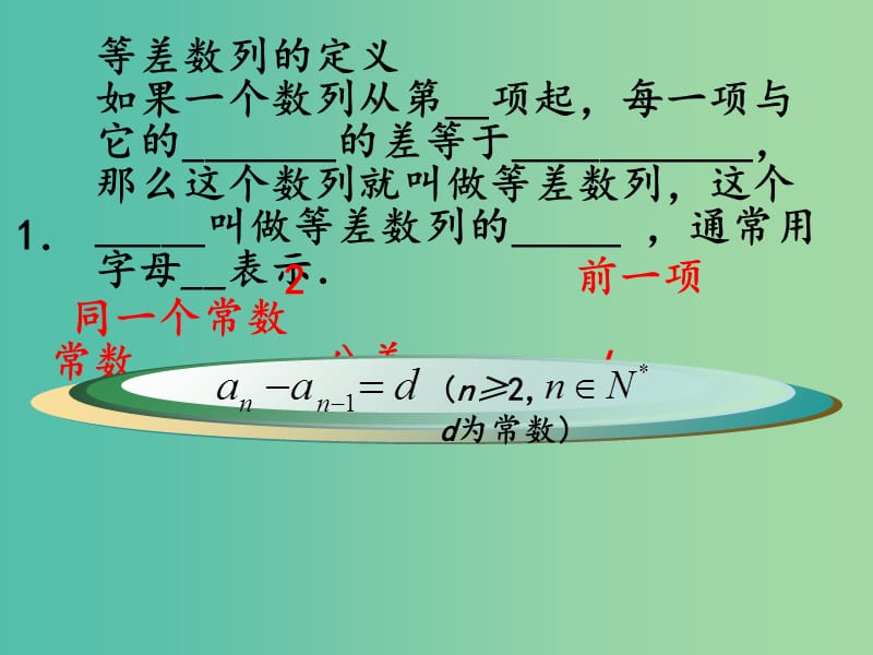 高中数学 2.2第1课时 等差数列的概念及通项公式课件 新人教A版必修5.ppt_第3页