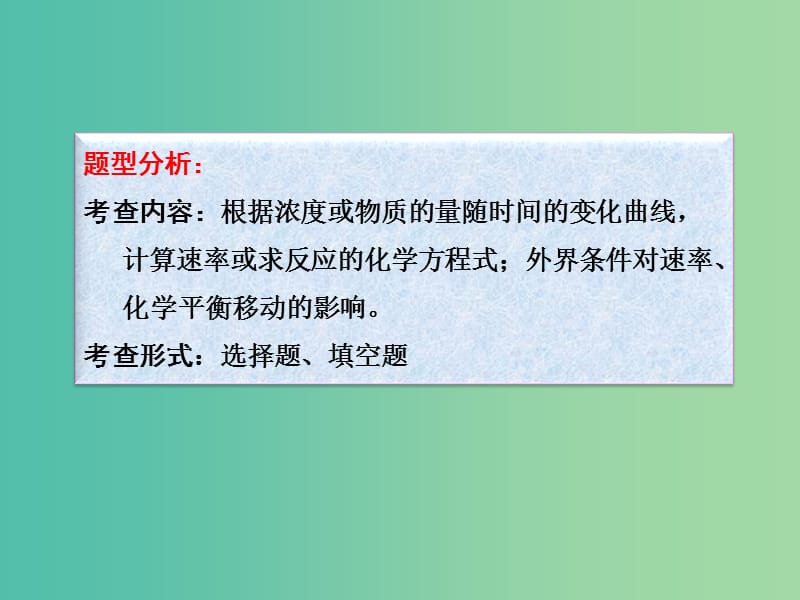 高考化学一轮复习 7.11题型探究 化学平衡图像题的解题策略课件.ppt_第3页