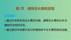 高中生物 第3章 第1節(jié) 植物生長(zhǎng)素的發(fā)現(xiàn)課件 新人教版必修3.ppt