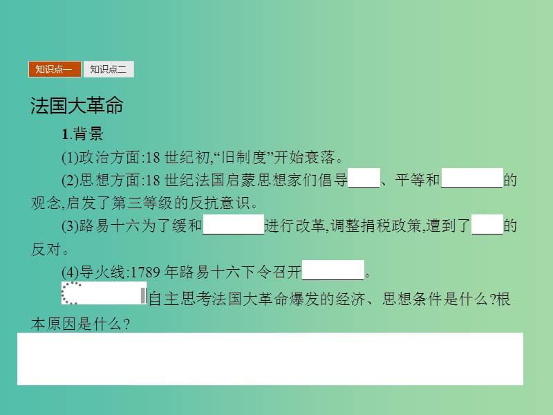 高中历史 2.6 法国大革命课件 岳麓版选修2.ppt_第3页