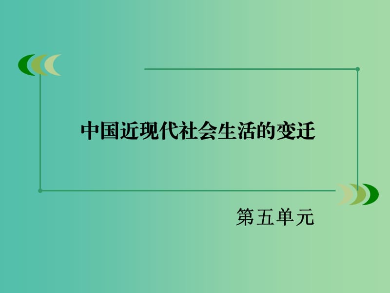 高中历史 第五单元 第14课 物质生活与习俗的变迁课件 新人教版必修2.ppt_第2页