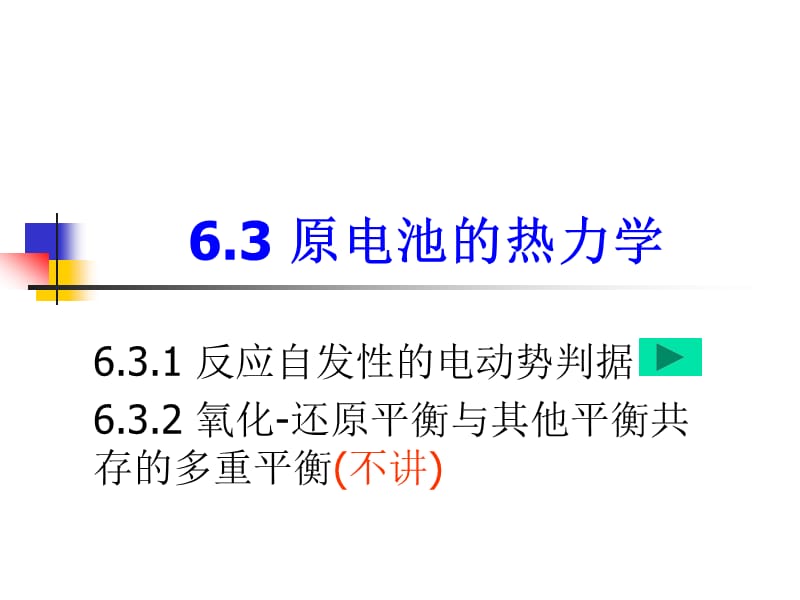 《原电池的热力学》PPT课件.ppt_第1页