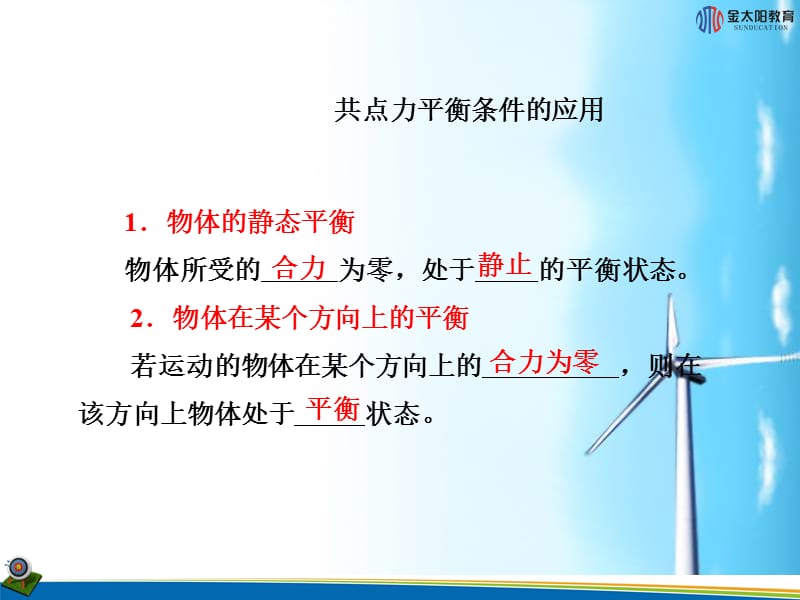 《共点力平衡条件的应用》.ppt_第3页