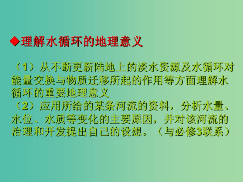 高中地理 第三章 地球上的水考点解析课件 新人教版必修1.ppt_第2页