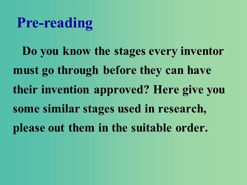 高中英语 U3 Inventors and inventions Reading课件 新人教版选修8.ppt_第2页