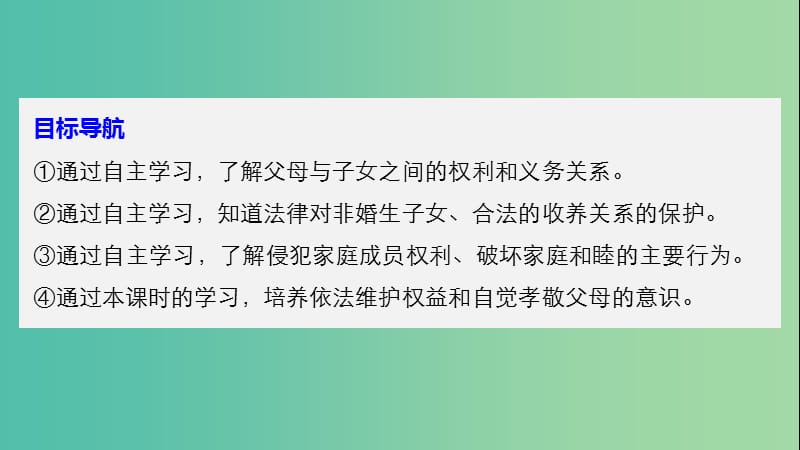 高中政治专题三家庭与婚姻1构建和睦家庭课件新人教版.ppt_第3页