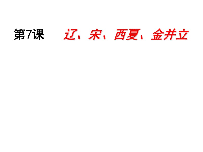 2015《辽、宋、西夏、金的并立》课件(川教版七年级下).ppt_第3页