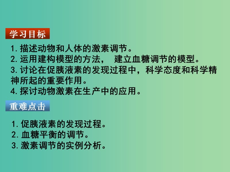 高中生物 2.2通过激素的调节同课异构课件 新人教版必修3.ppt_第2页