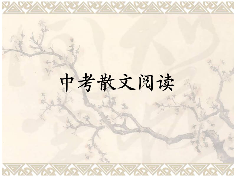 《中考散文閱讀》PPT課件.ppt_第1頁