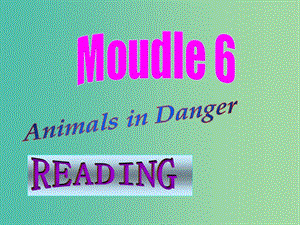 高中英語 Module6 reading課件 外研版必修5.ppt