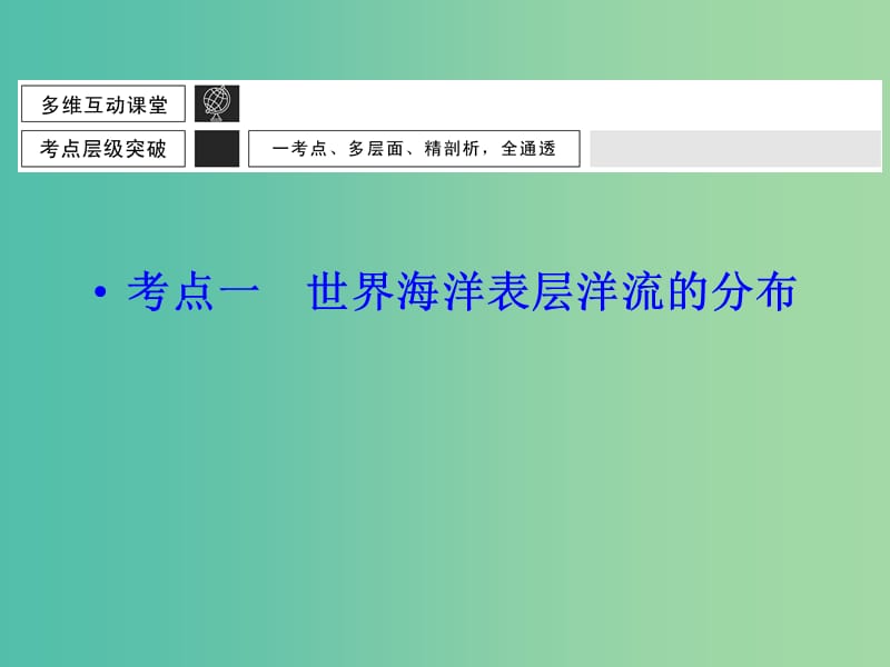 高考地理大一轮总复习 3.2大规模的海水运动课件.ppt_第3页