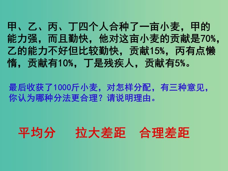 高中政治 7.2 收入分配与社会公平课件 新人教版必修1.ppt_第3页