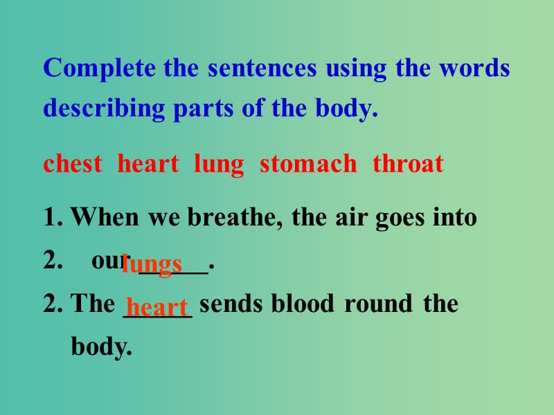 高中英语Module1OurBodyandHealthyHabitsListeningandvocabulary课件外研版.ppt_第2页