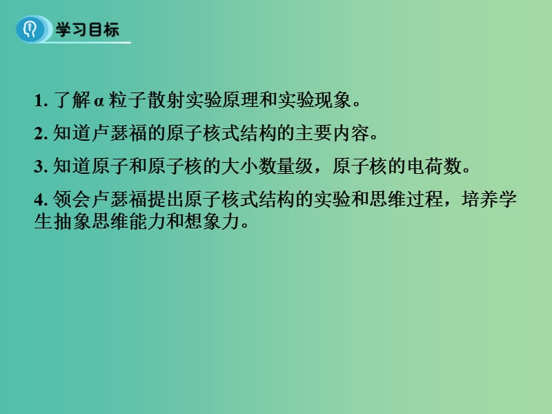 高中物理 18.2《原子的核式结构模型》课件 新人教版选修3-5.ppt_第2页