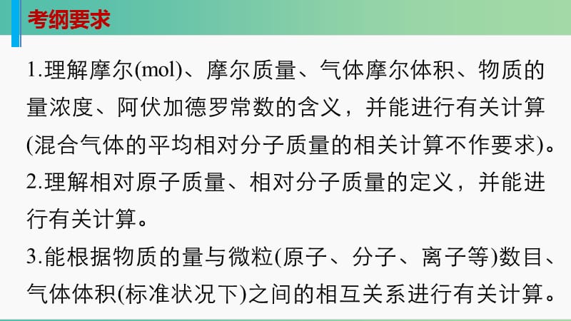 高考化学大二轮总复习 专题二 化学计量及其应用课件.ppt_第2页