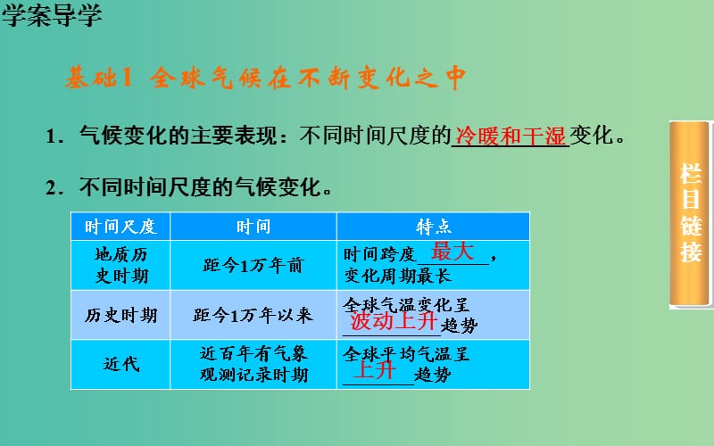 高考地理一轮复习 第一部分 自然部分 第二章第4节 全球气候变化和气候类型的判断课件 .ppt_第3页