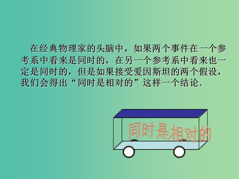 高中物理 15.2时间和空间的相对性课件 新人教版选修3-4.ppt_第2页