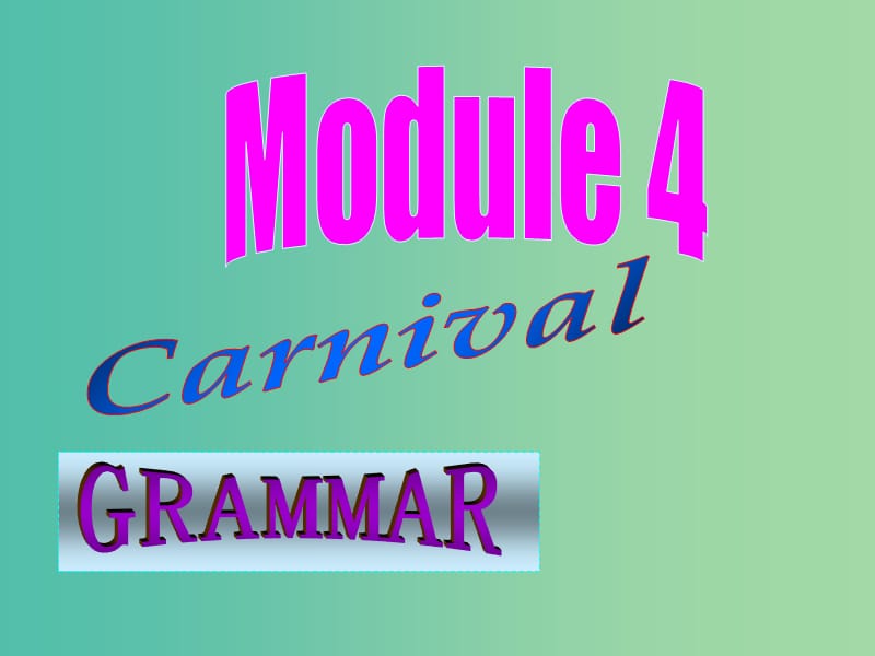 高中英语 Module4 grammar课件 外研版必修5.ppt_第1页