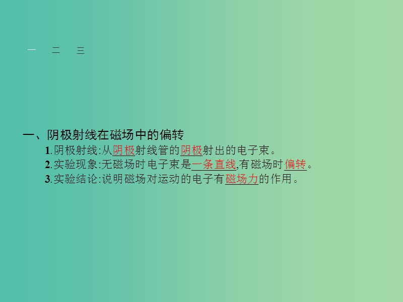 高中物理 3.5 运动电荷在磁场中受到的力课件 新人教版选修3-1.ppt_第3页