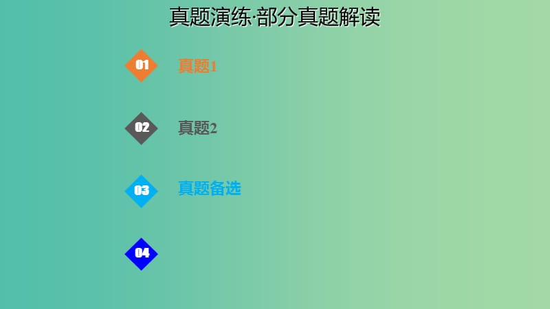 高考化学总复习第2章化学物质及其变化第3讲氧化还原反应基础2.3.3真题演练考点课件新人教版.ppt_第1页