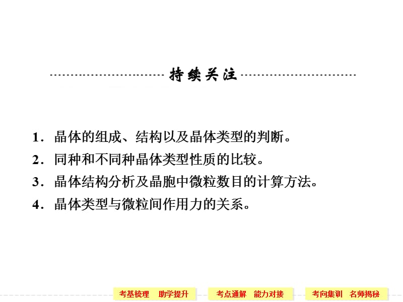 2014高考化学一轮复习第十一章第三讲物质的聚集状态与物质性质.ppt_第2页