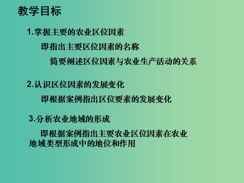 高中地理 3.1 农业的区位选择课件 新人教版必修2.ppt_第2页