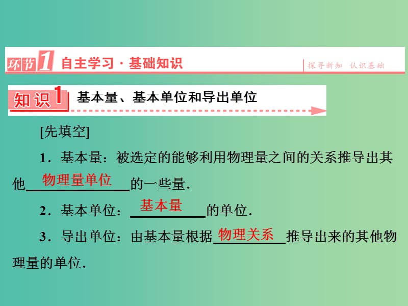 高中物理 第4章 4力学单位制课件 新人教版必修1.ppt_第3页