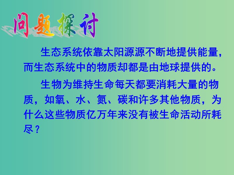 高中生物 稳态与环境 5.3生态系统的物质循环课件 新人教版必修3.ppt_第2页