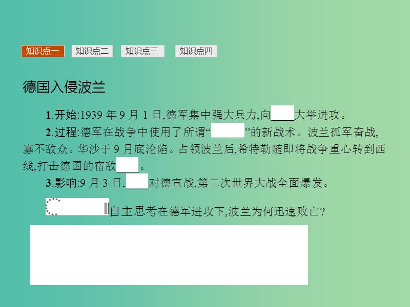 高中历史 3.4 第二次世界大战的全面爆发课件 新人教版选修3.ppt_第3页