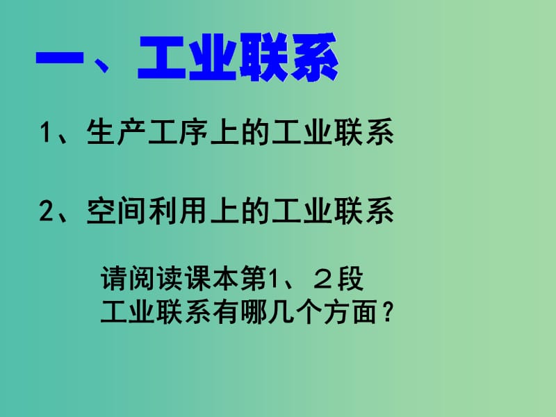 高中地理 3.2工业地域的形成课件 鲁教版必修2.ppt_第3页