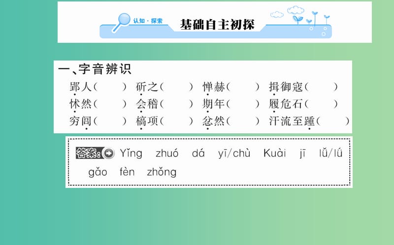 高中语文 第五单元 一 无端崖之辞课件 新人教版选修《先秦诸子选读》.ppt_第2页