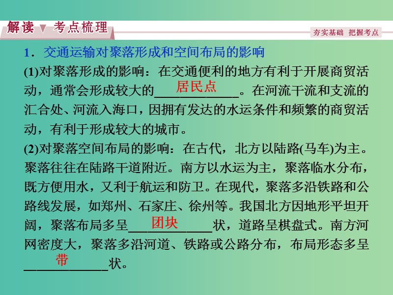 高考地理总复习 第三章 区域产业活动 第四节 交通运输布局及其对区域发展的影响课件 湘教版必修2.ppt_第3页